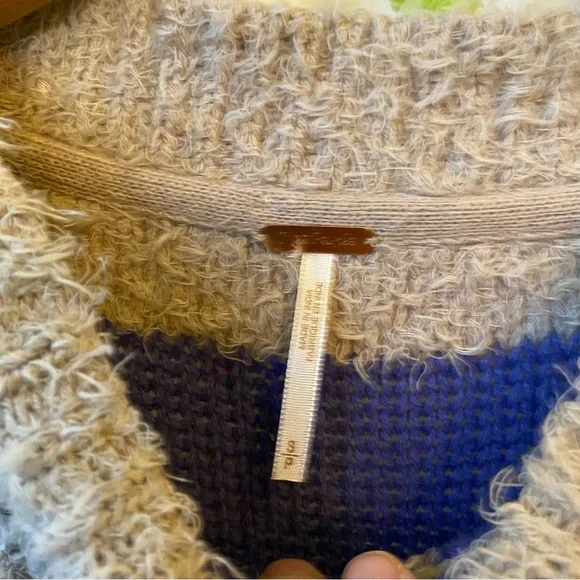 Free People Diamonds for Days Vest in Blue Moon Combo NWOT - Picture 14 of 16